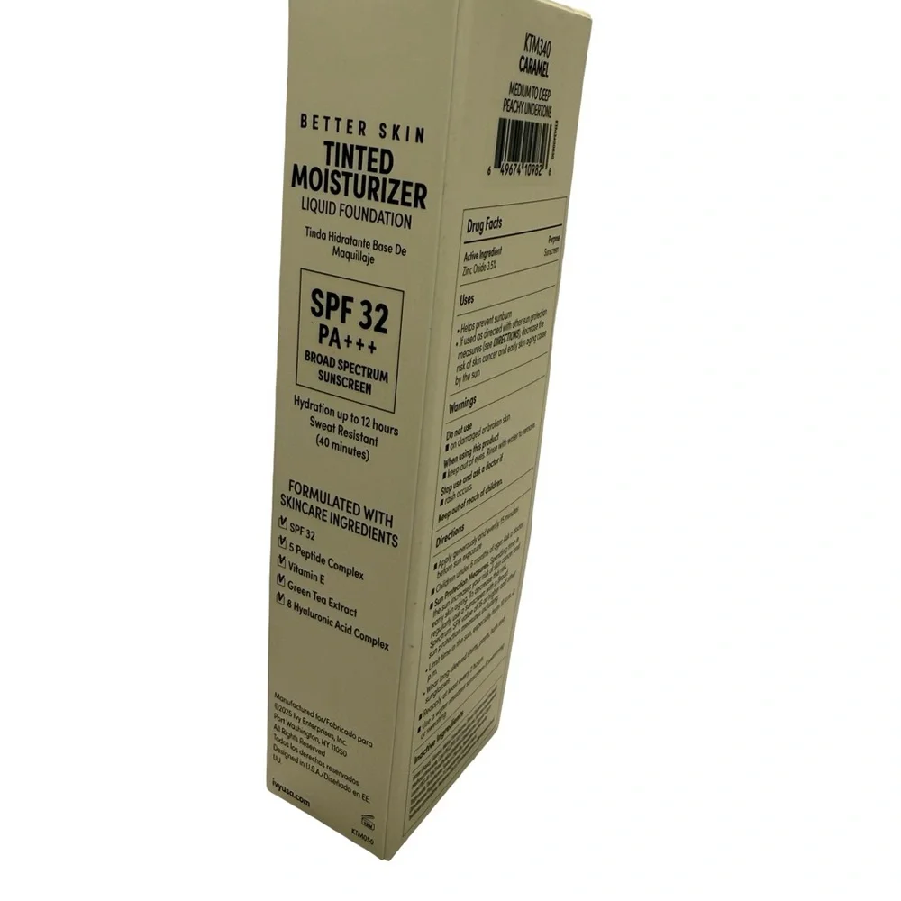 Kiss New York Tinted Moisturizer - Caramel Tone SPF 32